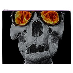 Gothic Elegance, Ironic Dark Art (AI) Cosmetic Bag (XXXL) from ArtsNow.com Front