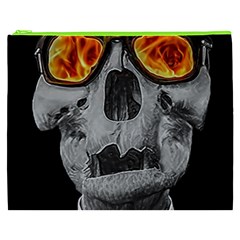 Gothic Elegance, Ironic Dark Art (AI) Cosmetic Bag (XXXL) from ArtsNow.com Front