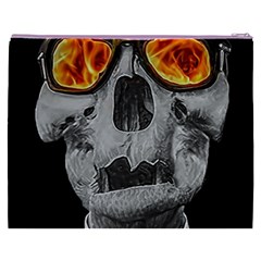 Gothic Elegance, Ironic Dark Art (AI) Cosmetic Bag (XXXL) from ArtsNow.com Back