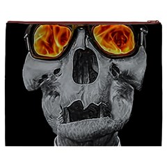 Gothic Elegance, Ironic Dark Art (AI) Cosmetic Bag (XXXL) from ArtsNow.com Back