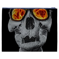 Gothic Elegance, Ironic Dark Art (AI) Cosmetic Bag (XXXL) from ArtsNow.com Back