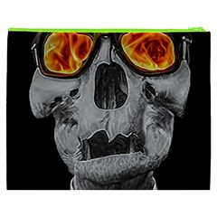 Gothic Elegance, Ironic Dark Art (AI) Cosmetic Bag (XXXL) from ArtsNow.com Back