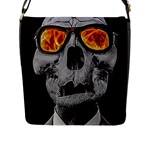 Gothic Elegance, Ironic Dark Art (AI) Flap Closure Messenger Bag (L)