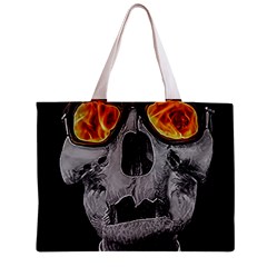 Gothic Elegance, Ironic Dark Art (AI) Zipper Mini Tote Bag from ArtsNow.com Front