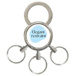 Elegant Restraint 20240825 172511 0000 3-Ring Key Chain