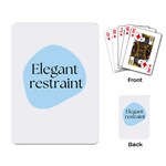 Elegant Restraint 20240825 172511 0000 Playing Cards Single Design (Rectangle)