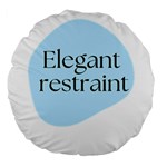 Elegant Restraint 20240825 172511 0000 Large 18  Premium Round Cushions