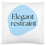 Elegant Restraint 20240825 172511 0000 Standard Premium Plush Fleece Cushion Case (One Side)