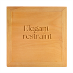 Elegant Restraint 20240825 172511 0000 Wood Photo Frame Cube