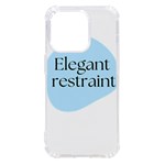 Elegant Restraint 20240825 172511 0000 iPhone 14 Pro TPU UV Print Case