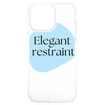 Elegant Restraint 20240825 172511 0000 iPhone 15 Pro Max TPU UV Print Case