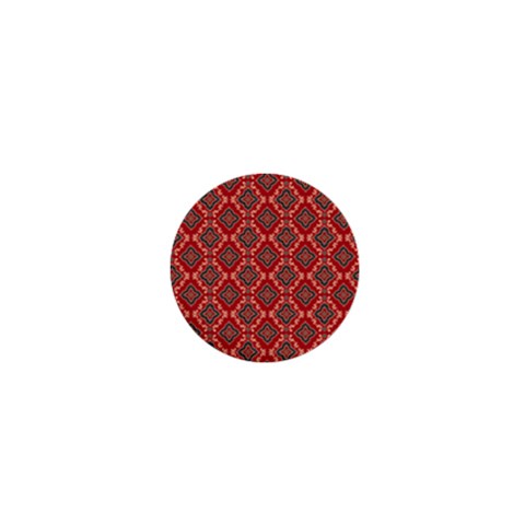 Illustrations Ajrak Abstract Design Pattern 1  Mini Magnets from ArtsNow.com Front