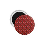 Illustrations Ajrak Abstract Design Pattern 1.75  Magnets