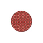 Illustrations Ajrak Abstract Design Pattern Golf Ball Marker