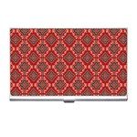 Illustrations Ajrak Abstract Design Pattern Business Card Holder