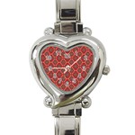 Illustrations Ajrak Abstract Design Pattern Heart Italian Charm Watch