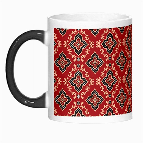 Illustrations Ajrak Abstract Design Pattern Morph Mug from ArtsNow.com Left