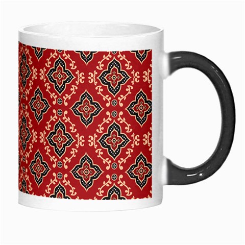 Illustrations Ajrak Abstract Design Pattern Morph Mug from ArtsNow.com Right