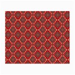 Illustrations Ajrak Abstract Design Pattern Small Glasses Cloth