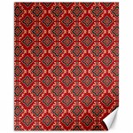 Illustrations Ajrak Abstract Design Pattern Canvas 11  x 14 