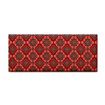 Illustrations Ajrak Abstract Design Pattern Hand Towel