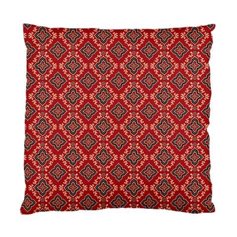 Illustrations Ajrak Abstract Design Pattern Standard Cushion Case (Two Sides) from ArtsNow.com Back