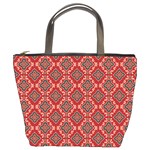 Illustrations Ajrak Abstract Design Pattern Bucket Bag