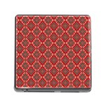 Illustrations Ajrak Abstract Design Pattern Memory Card Reader (Square 5 Slot)