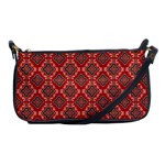 Illustrations Ajrak Abstract Design Pattern Shoulder Clutch Bag