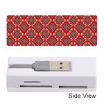 Illustrations Ajrak Abstract Design Pattern Memory Card Reader (Stick)