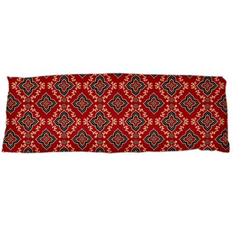 Illustrations Ajrak Abstract Design Pattern Body Pillow Case Dakimakura (Two Sides) from ArtsNow.com Front