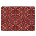 Illustrations Ajrak Abstract Design Pattern Cosmetic Bag (XXL)