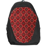 Illustrations Ajrak Abstract Design Pattern Backpack Bag