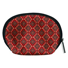 Illustrations Ajrak Abstract Design Pattern Accessory Pouch (Medium) from ArtsNow.com Back