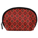 Illustrations Ajrak Abstract Design Pattern Accessory Pouch (Large)