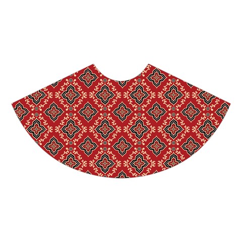 Illustrations Ajrak Abstract Design Pattern Midi Sleeveless Dress from ArtsNow.com Skirt Front