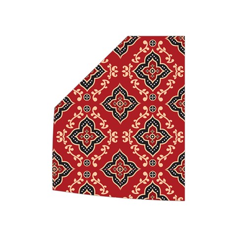 Illustrations Ajrak Abstract Design Pattern Women s Button Up Vest from ArtsNow.com Right Pocket