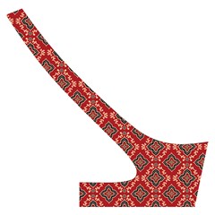 Illustrations Ajrak Abstract Design Pattern Cross Back Hipster Bikini Set from ArtsNow.com Back Right