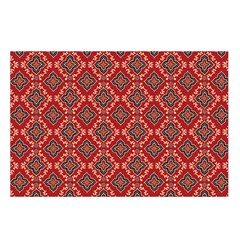 Illustrations Ajrak Abstract Design Pattern Waist Pouch (Small) from ArtsNow.com Loop