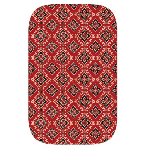 Illustrations Ajrak Abstract Design Pattern Waist Pouch (Large) from ArtsNow.com Front