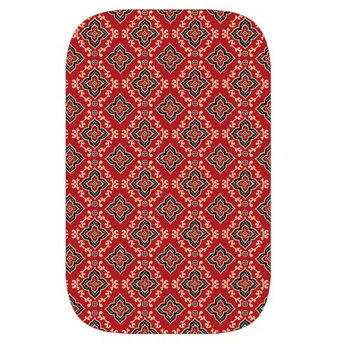 Illustrations Ajrak Abstract Design Pattern Waist Pouch (Large) from ArtsNow.com Back