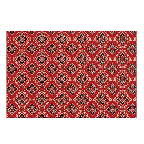 Illustrations Ajrak Abstract Design Pattern Waist Pouch (Large) from ArtsNow.com Loop