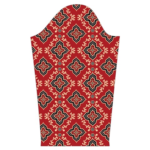 Illustrations Ajrak Abstract Design Pattern Kids  Long Sleeve Velvet Lounge Robe from ArtsNow.com Sleeve Right