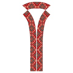 Illustrations Ajrak Abstract Design Pattern Kids  Long Sleeve Velvet Lounge Robe from ArtsNow.com Collar Inside