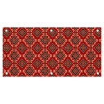 Illustrations Ajrak Abstract Design Pattern Banner and Sign 6  x 3 