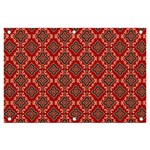 Illustrations Ajrak Abstract Design Pattern Banner and Sign 6  x 4 