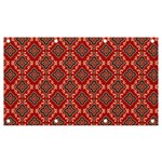 Illustrations Ajrak Abstract Design Pattern Banner and Sign 7  x 4 