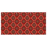 Illustrations Ajrak Abstract Design Pattern Banner and Sign 8  x 4 