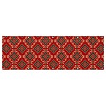 Illustrations Ajrak Abstract Design Pattern Banner and Sign 12  x 4 