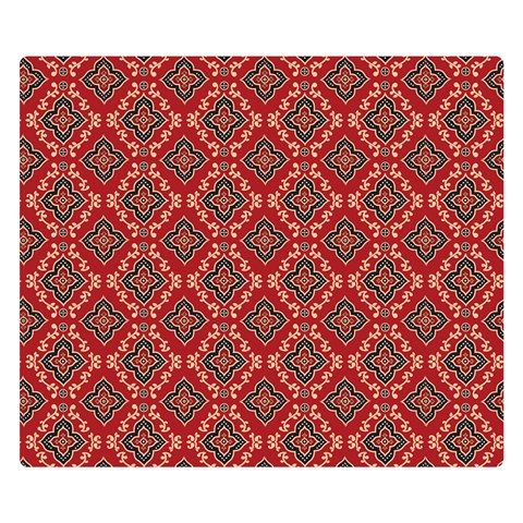 Illustrations Ajrak Abstract Design Pattern Premium Plush Fleece Blanket (Small) from ArtsNow.com 50 x40  Blanket Front